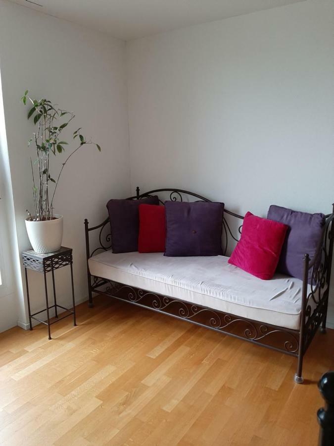 Zimmer In Penthouse-Wohnung Windisch 외부 사진